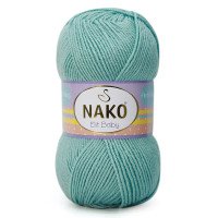 Nako Elit Baby 10482 Azur El Örgü İpi
