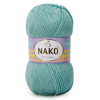 Nako Elit Baby 10482 Azur El Örgü İpi