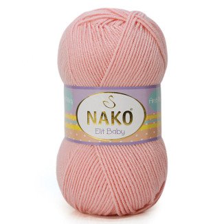 Nako Elit Baby 6165 Pudra El Örgü İpi